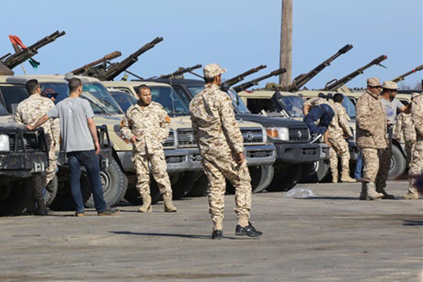 Libya'da Rus paralı askerler cephe hattından ayrıldı